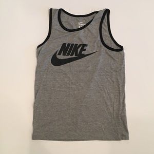 Gray Nike Tank Top